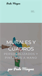 Mobile Screenshot of muralesycuadros.com