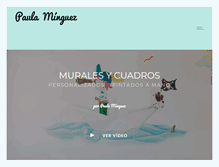 Tablet Screenshot of muralesycuadros.com